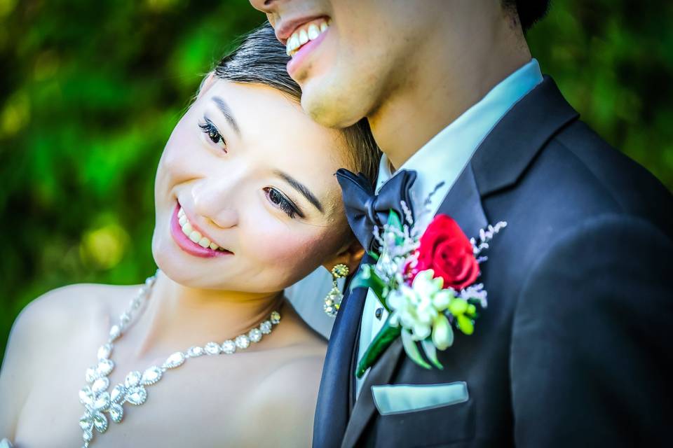 Beautiful chinese bride