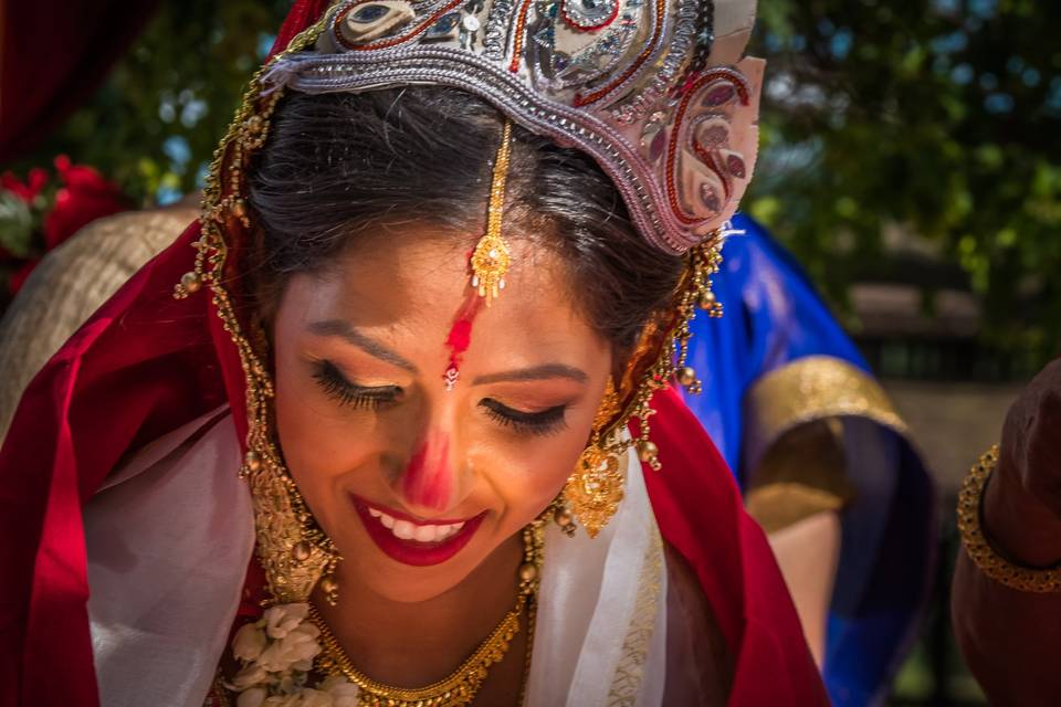 Beautiful bengali bride