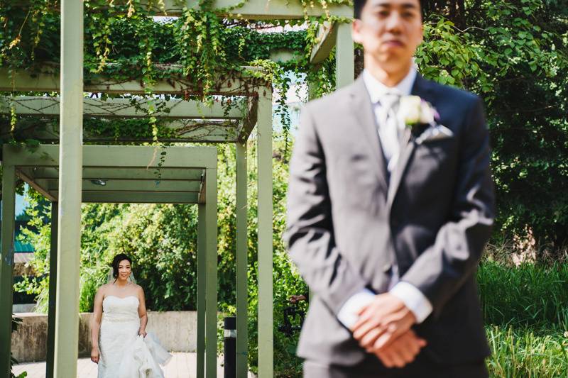 Photo Op in Zen Garden