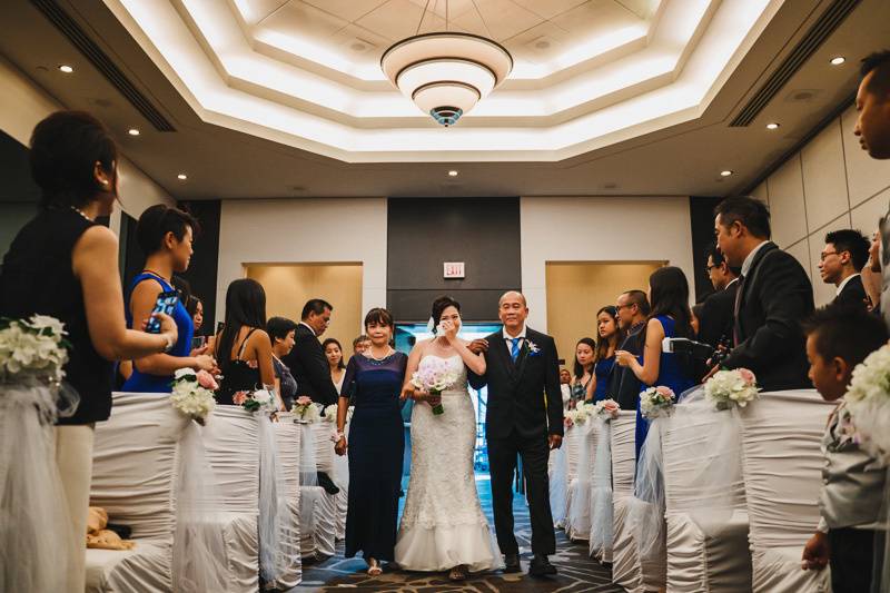 Ceremony in Markham Ballroom