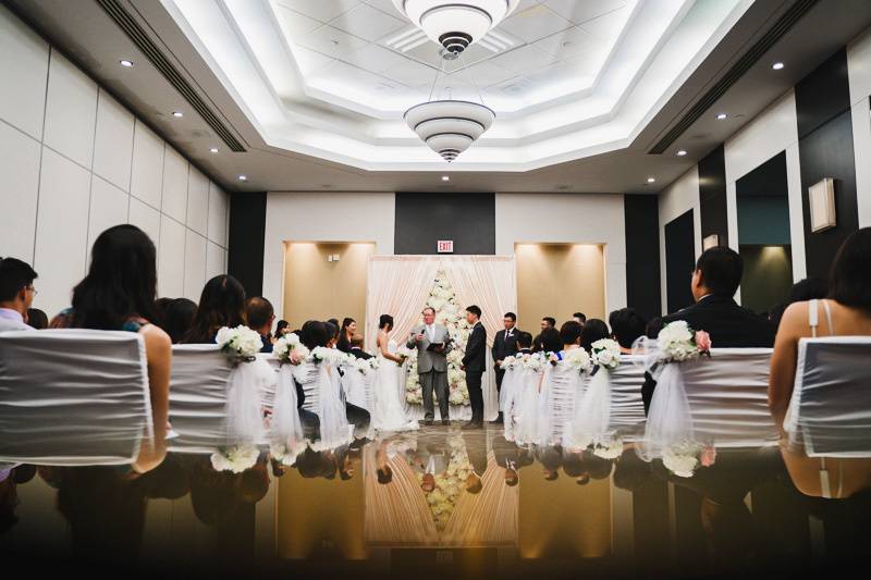 Ceremony in Markham Ballroom