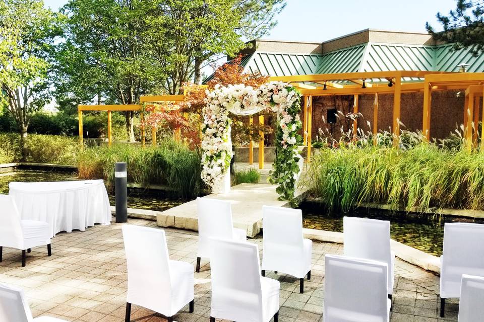 Zen Garden Wedding Ceremony