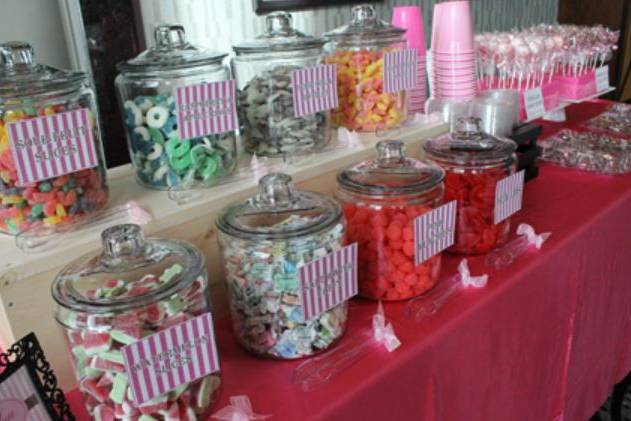 Candy buffets