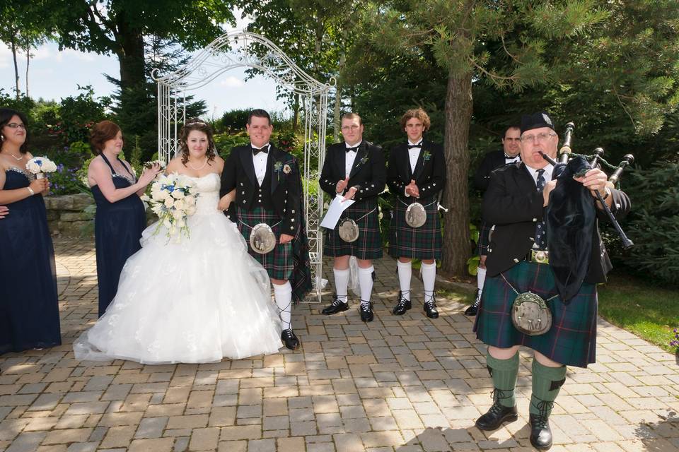 Ceremony at Wooden Sticks Golf