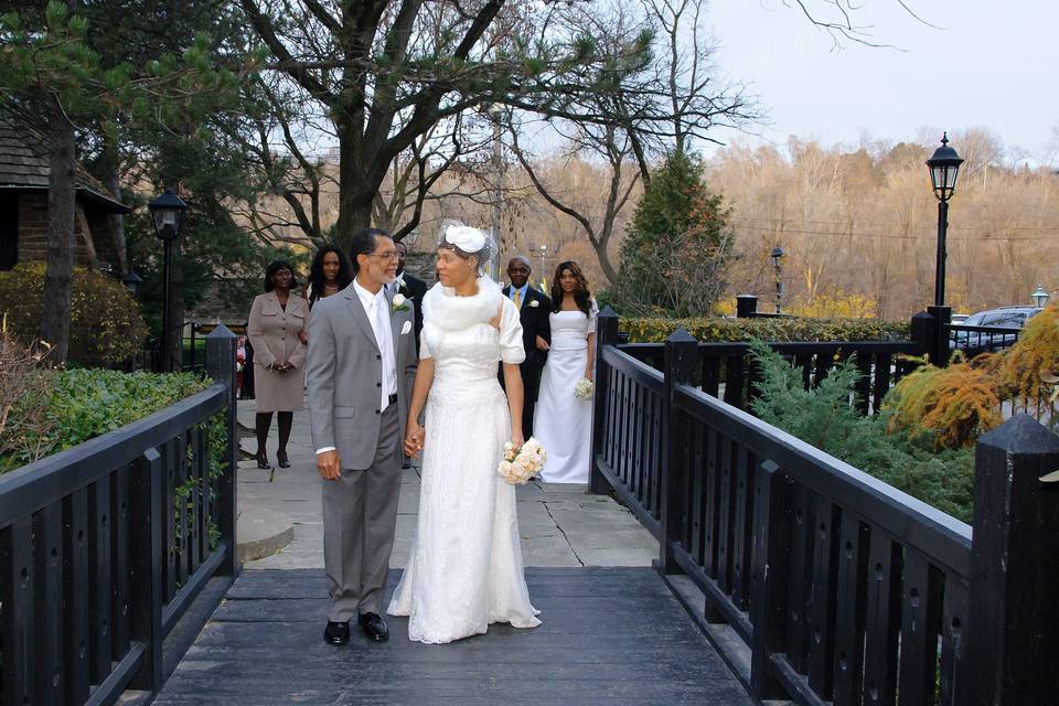 Wedding at Old Mill in Toronto