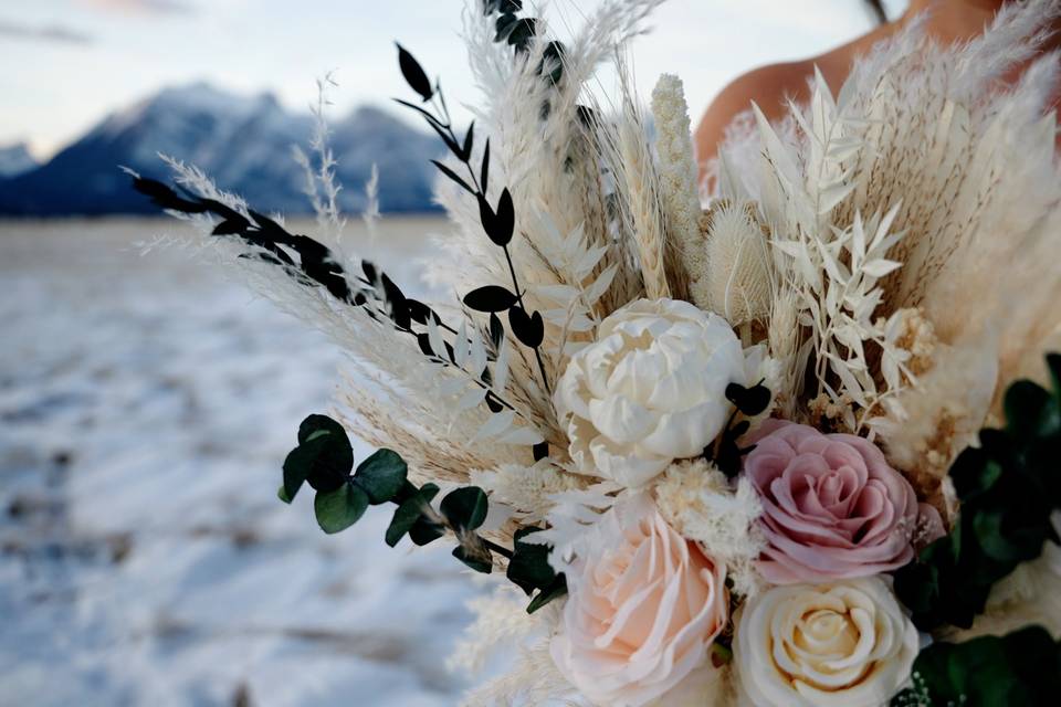 Frozen bouquet