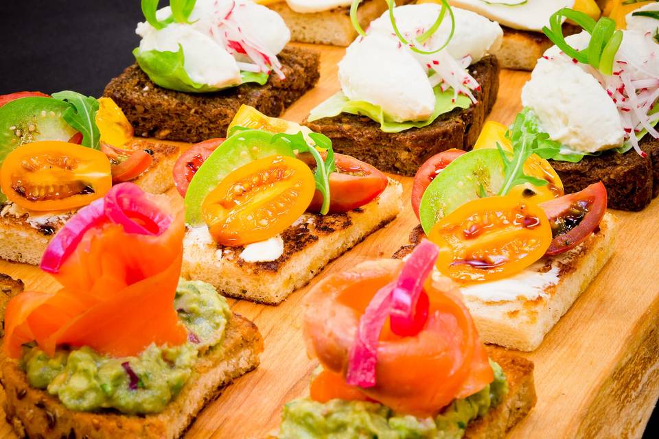 Open Faced Sandwiches