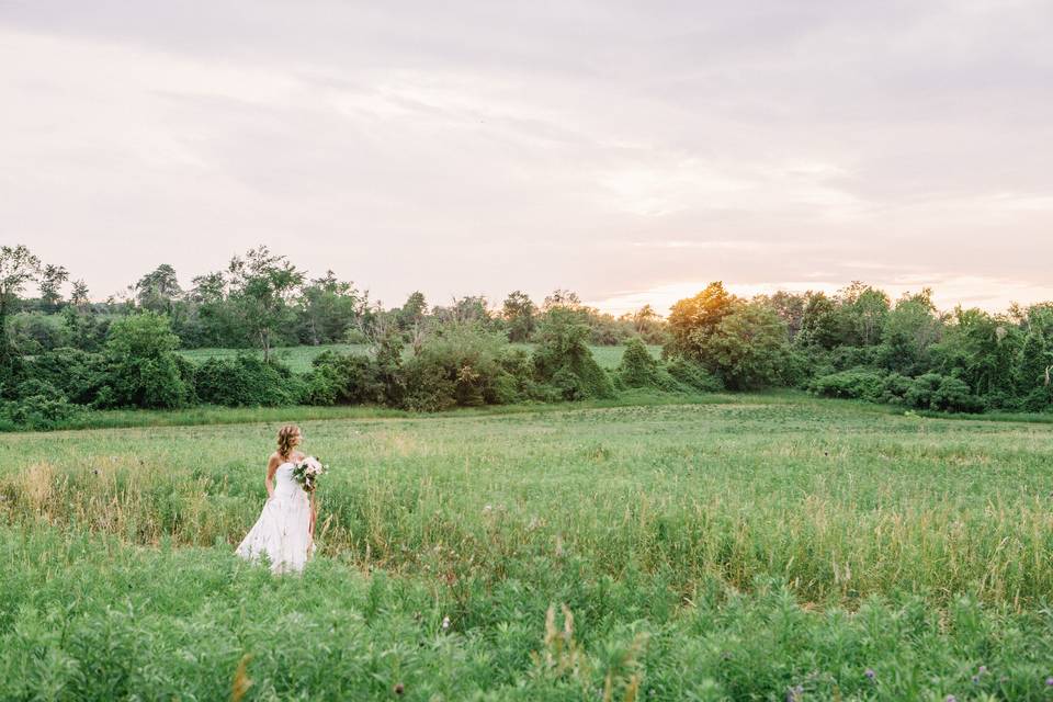 Century Barn country wedding