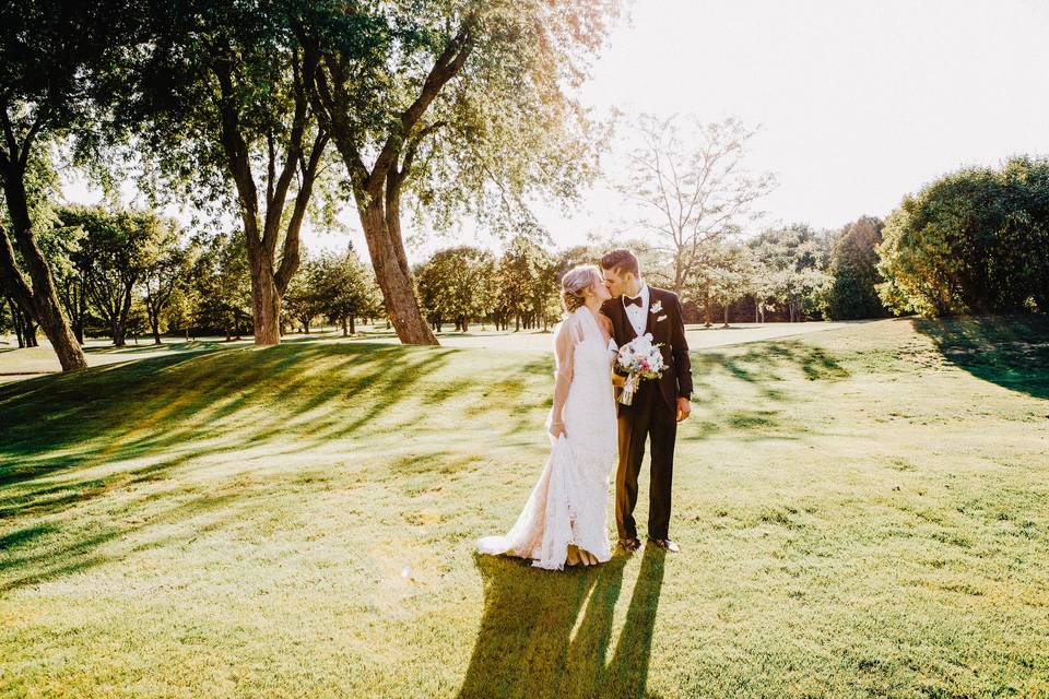 Golf country club wedding