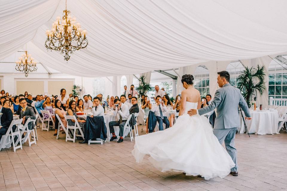 Tent wedding in the GTA