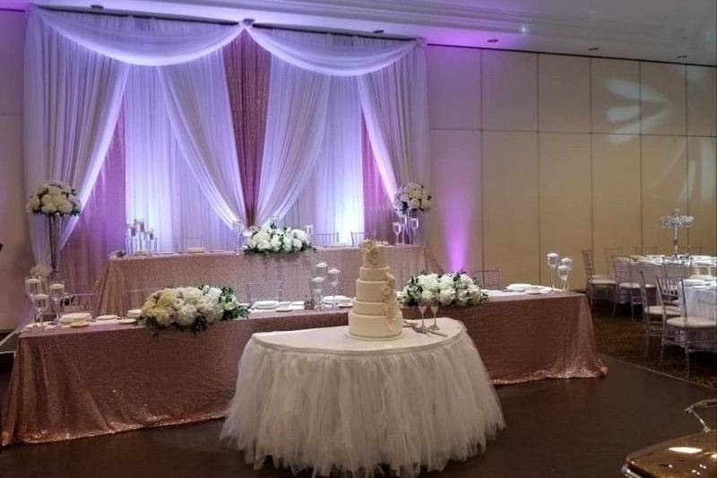 Source wedding event and decor