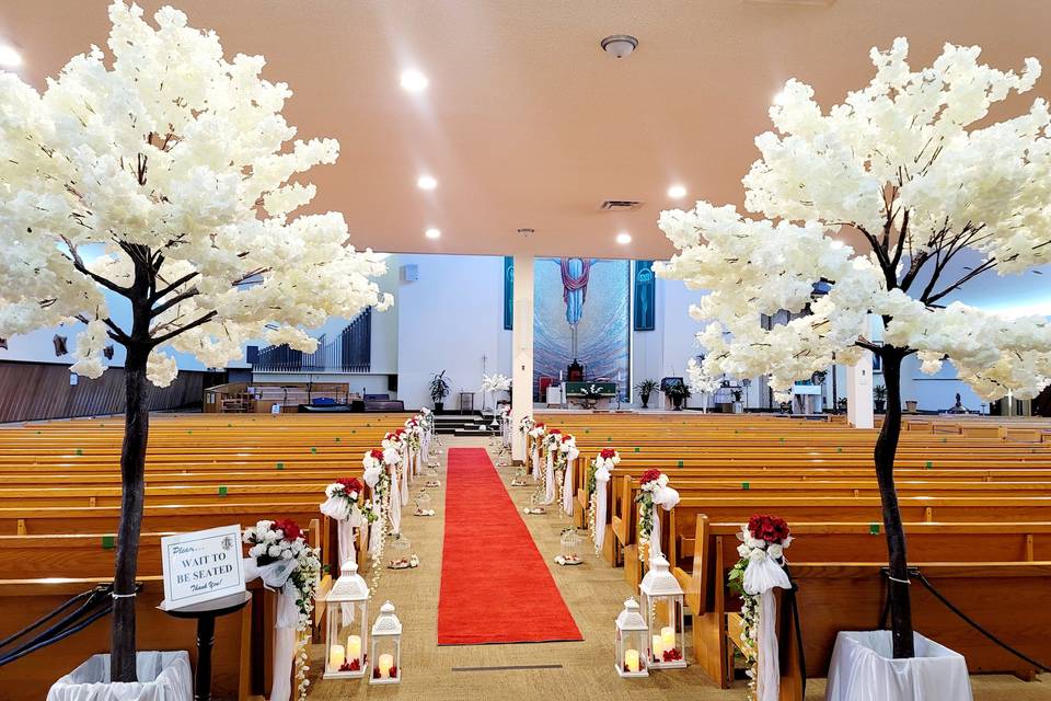 Aisle Set Up