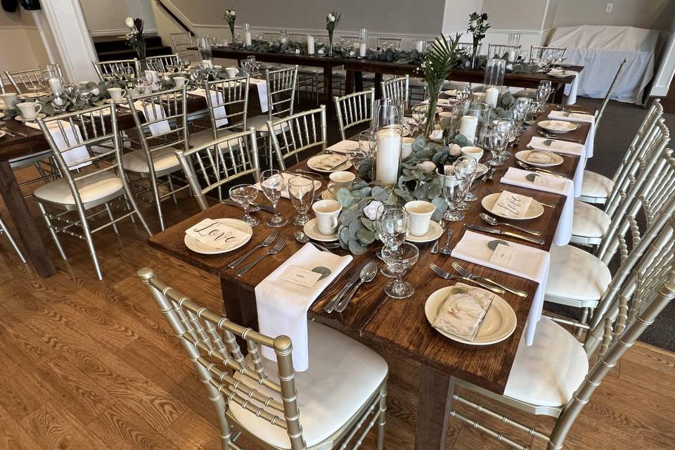 Harvest tables