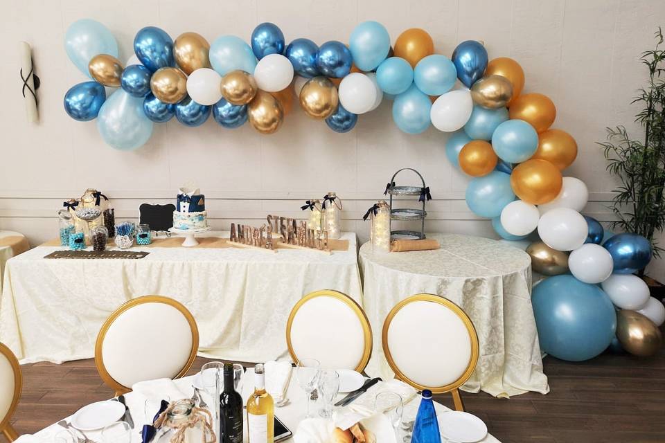 Balloon Decor Garland