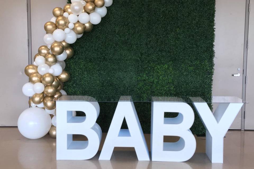 Baby Marquee Table