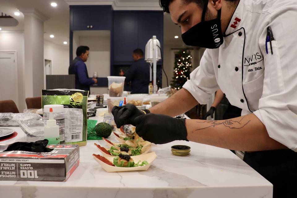 Chef at work