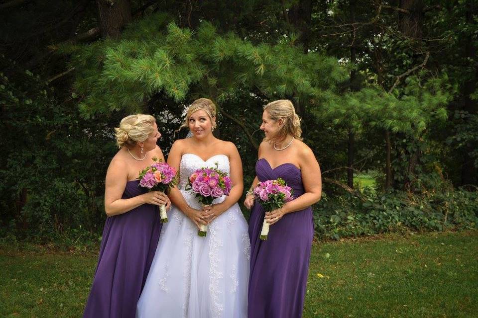 Burlington, Ontario bridesmaids
