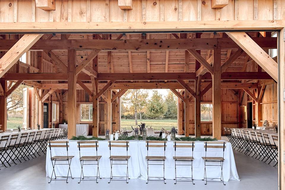 Barn interior