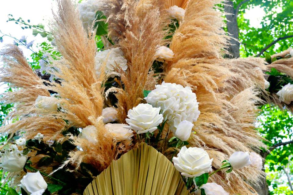 Wooded area ceremony