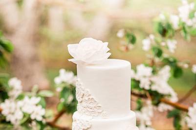 Rustic, elegant sweets table