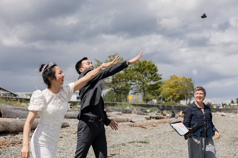 Stone blessing ceremony