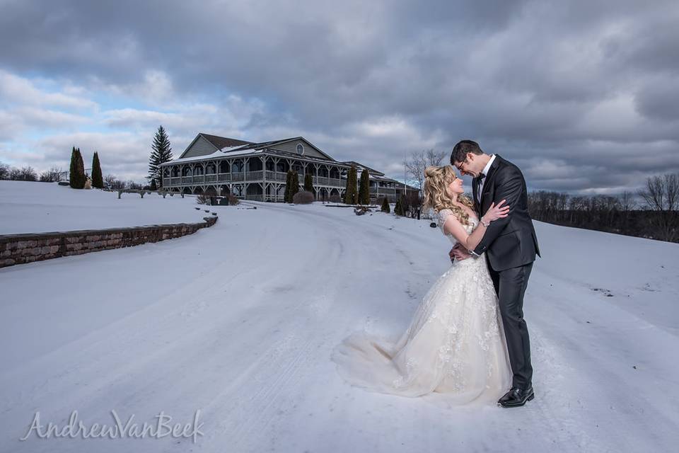 Post-Sunset Ceremony on Patio