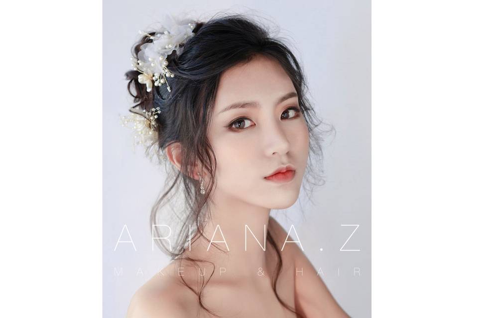 Ariana Z Bridal Makeup and Hair