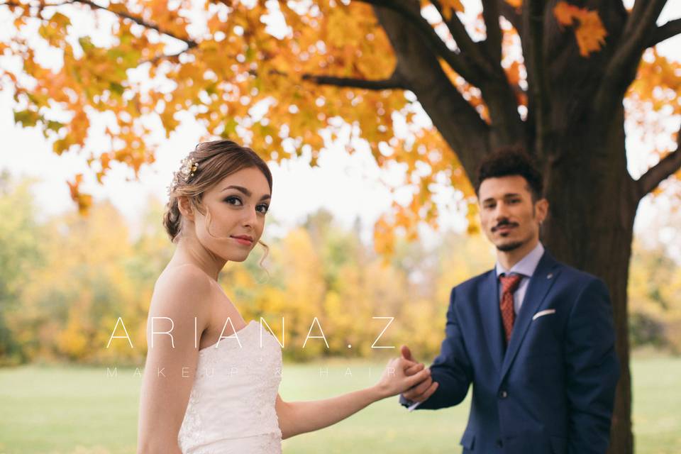 Toronto Wedding makeup & hair