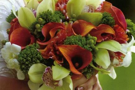 Calla lily bouquet