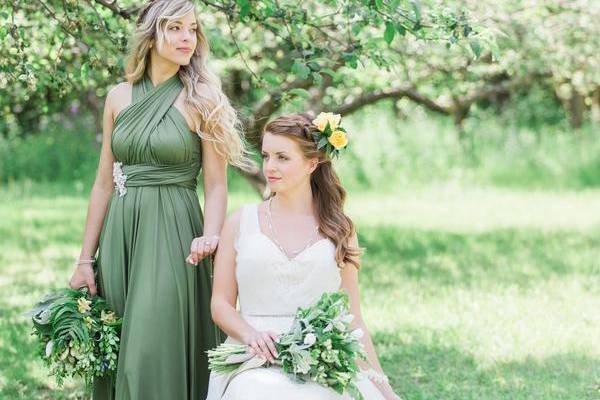 Sage Green Infinity Dress