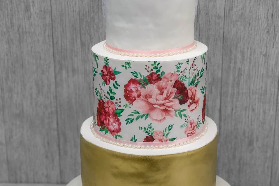 Modern Wedding Cake