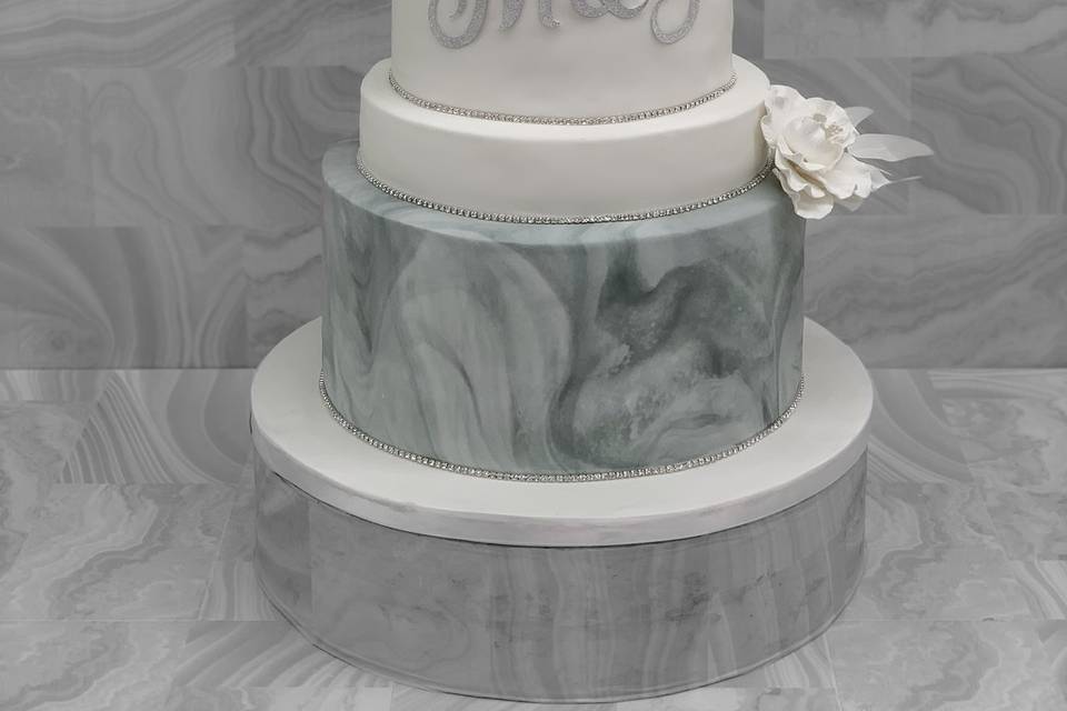 Modern Wedding Cake