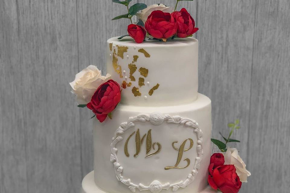 Modern Wedding Cake