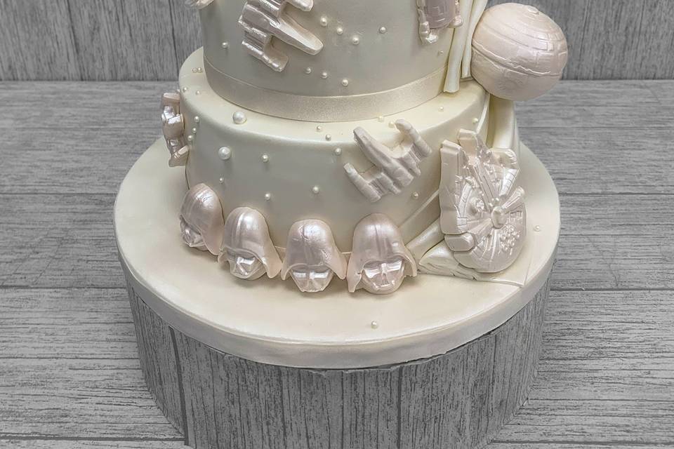 Modern Wedding Cake