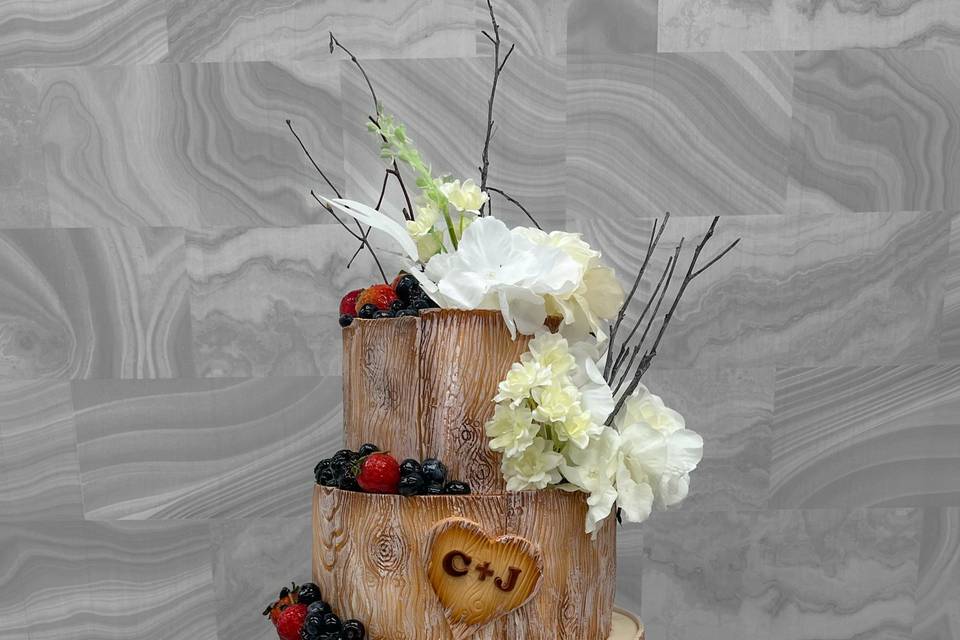 Rustic & Buttercream Wedding