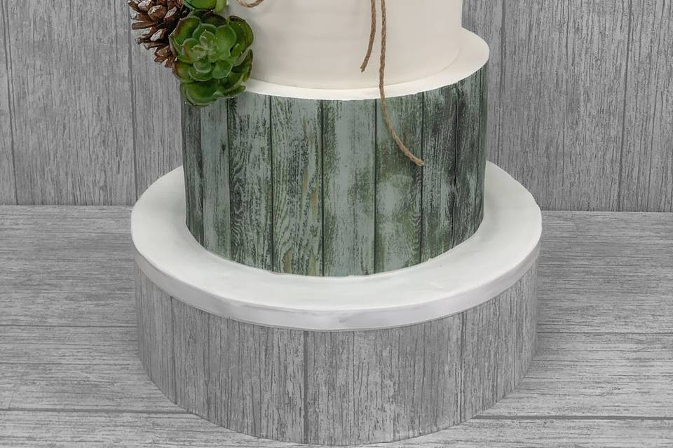 Rustic & Buttercream Wedding