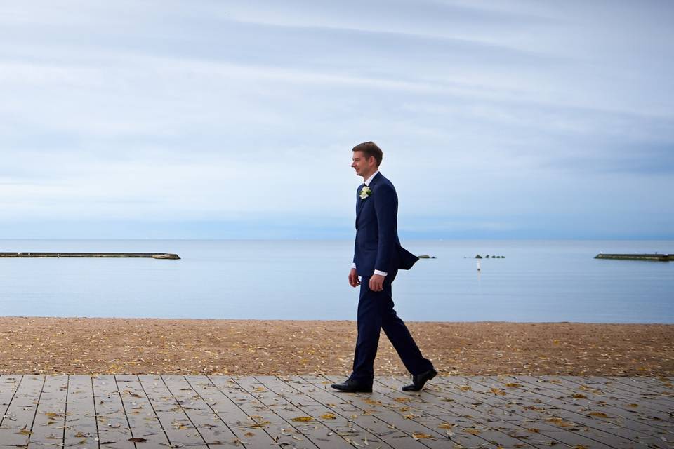 Wedding on the lakeshore