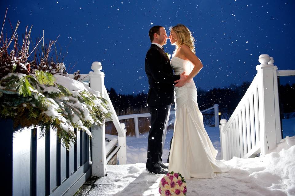 Doctors House winter Wedding