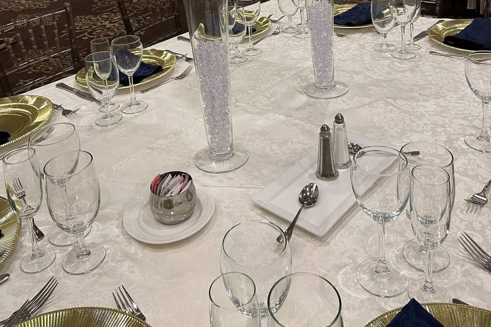 Tall centrepieces