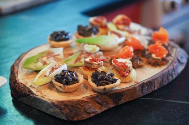 Selection of Hors d'Oeuvres