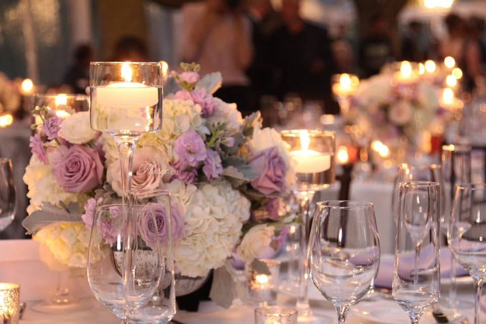 Floret.ca-purple-centerpiece