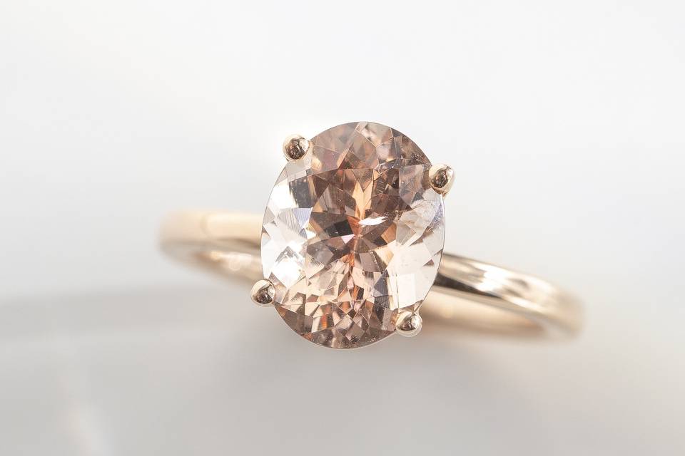 Classic Morganite Ring