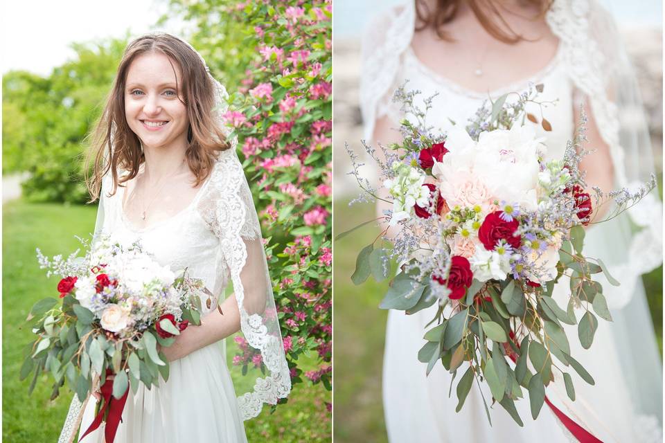 A Rustic, Barn Summer Wedding