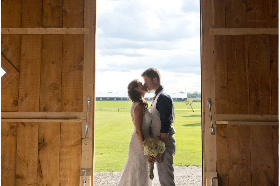 A Rustic, Barn Summer Wedding