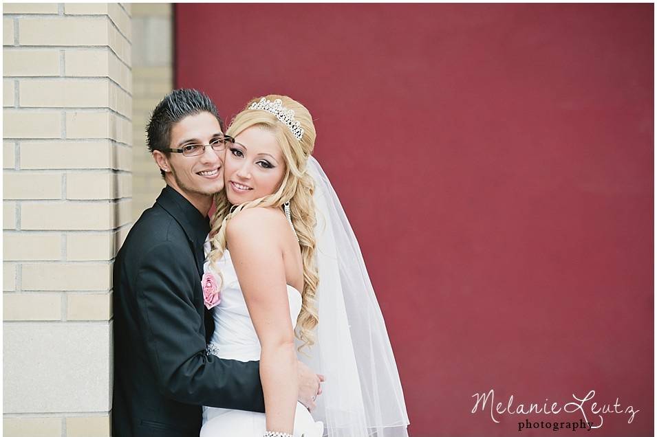 Whitby, Ontario bride and groom