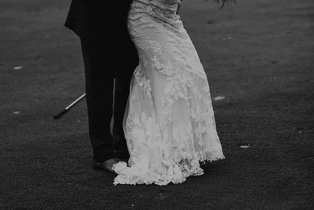 Golf course wedding