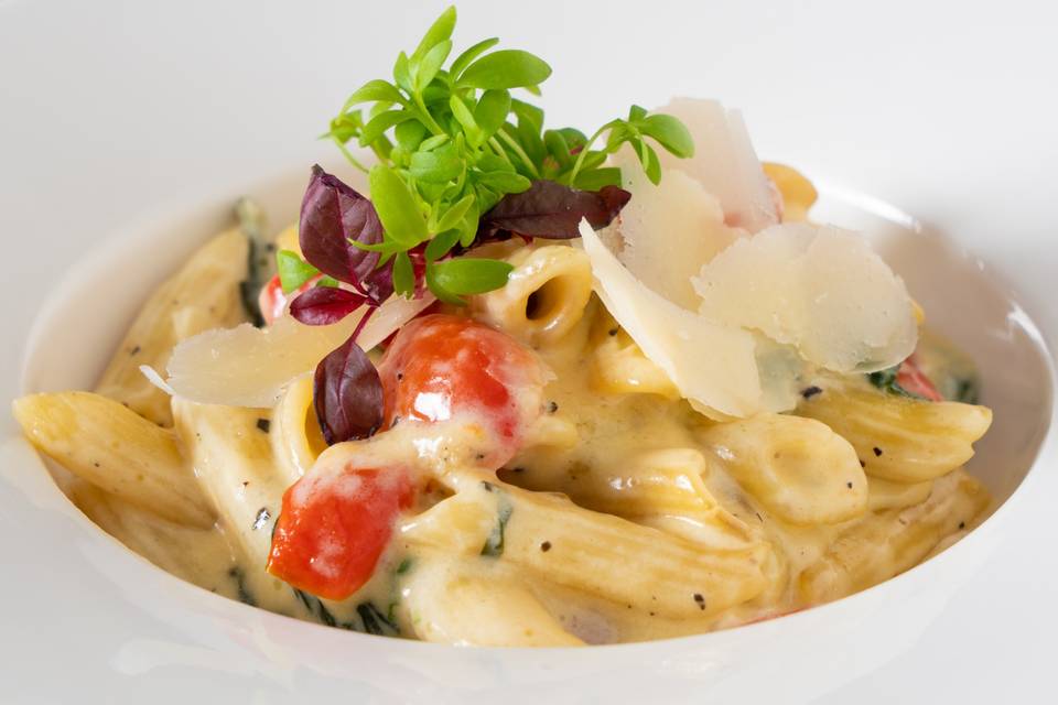 Penne Alfredo, our way!