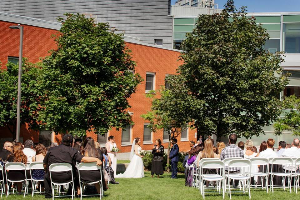 Library Courtyard