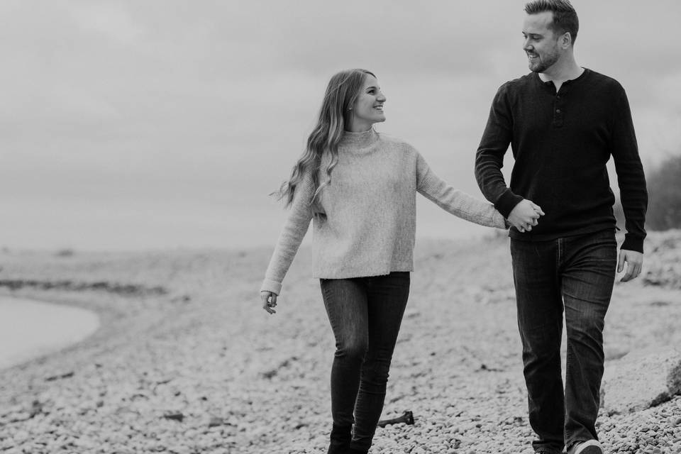 Rouge Beach Engagement