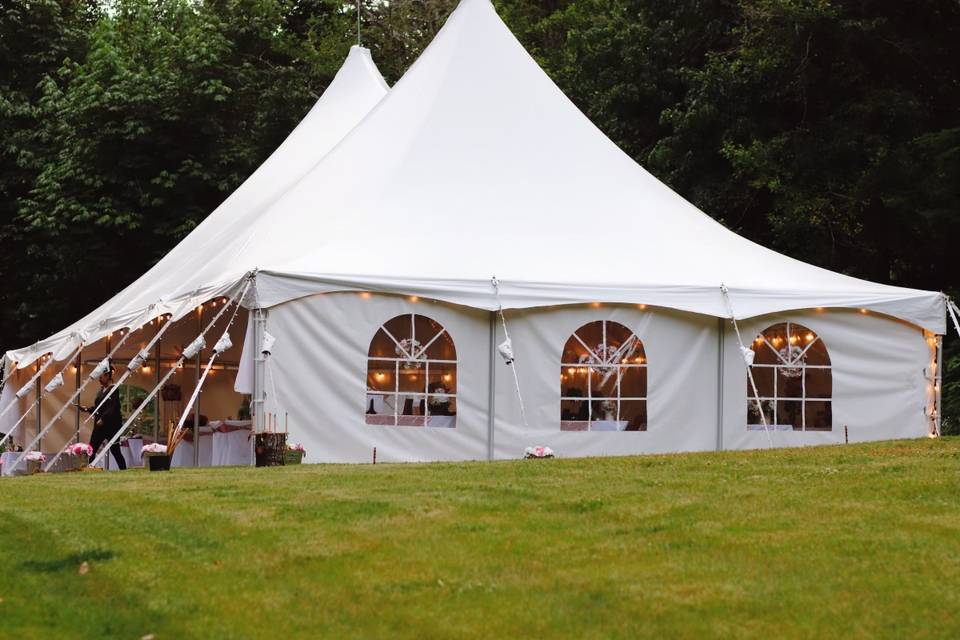 Marquis tent 30x60.